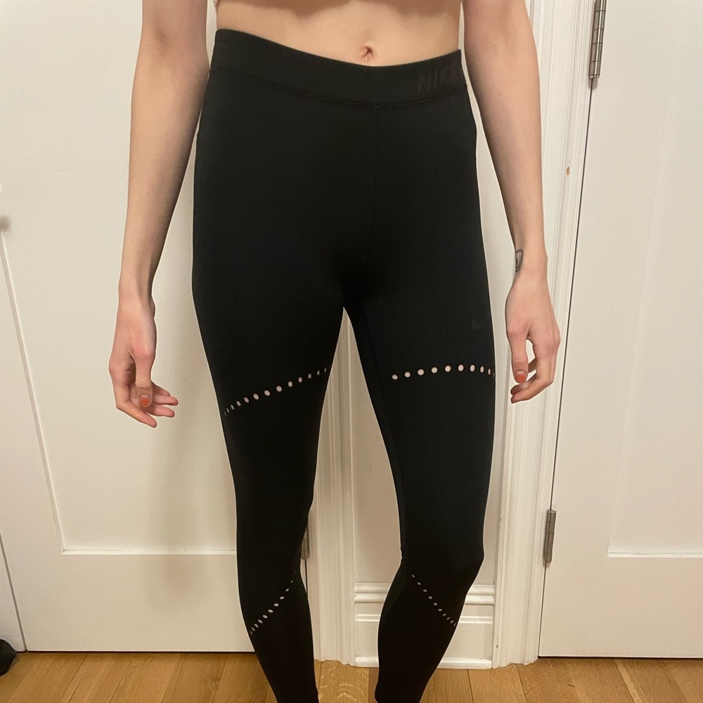 Nike leggings with cutouts